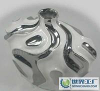 新潮鍍鈦銀金色花插 家居擺設與日用陶瓷制品的完美融合